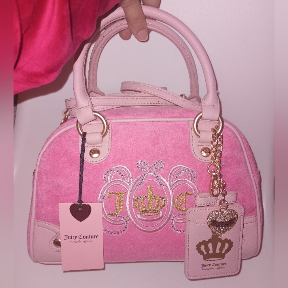 Juicy Couture Pink Bowler Bag